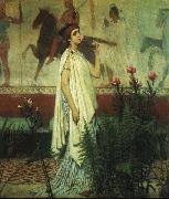 A Greek Woman Sir Lawrence Alma-Tadema, Sir Lawrence Alma-Tadema,OM.RA,RWS
